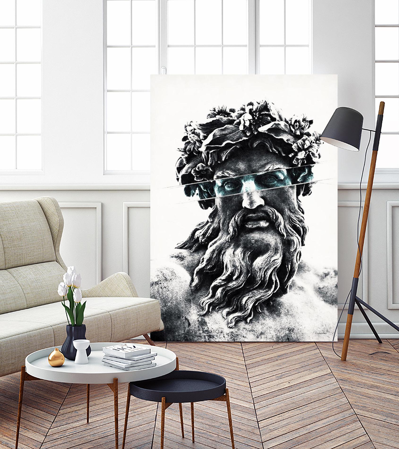 Zeus the king of gods by Underdott on GIANT ART