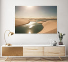 Soft Sunset by Daniel Stanford on GIANT ART - beige landscape sand