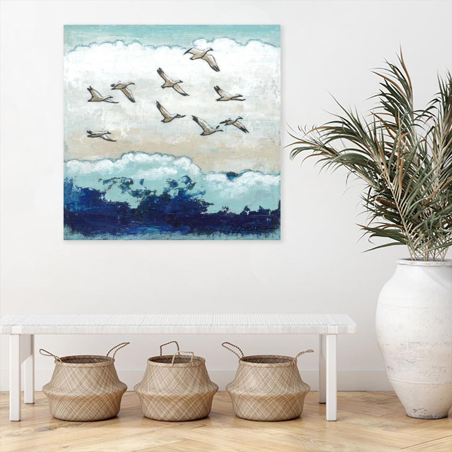 12 avril 2013 by Marie Claprood on GIANT ART - white costal mouettes