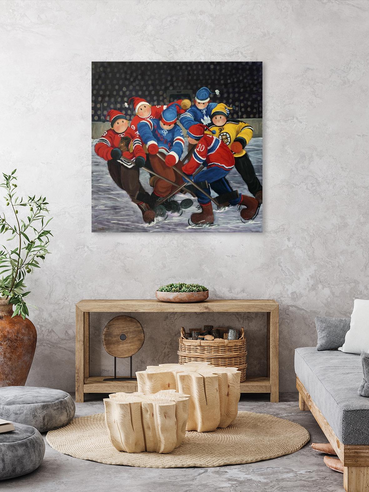 Un rêve by Nicole Laporte on GIANT ART - red figurative glace