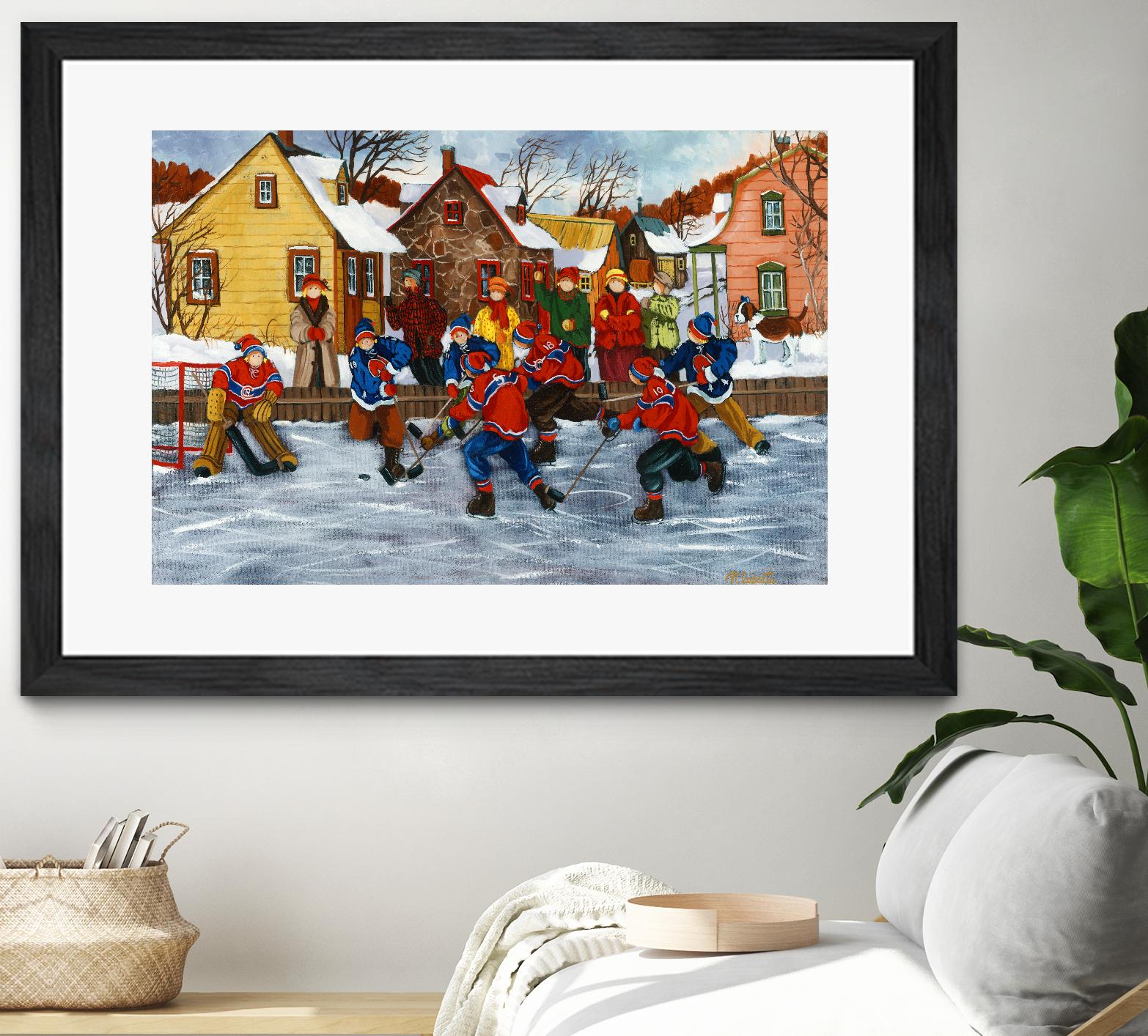 On compte sur toi #5 by Nicole Laporte on GIANT ART - red figurative glace