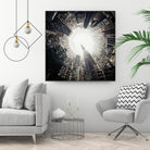 City Center II by Jean-François Dupuis on GIANT ART - white city scene ville