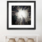 City Center II by Jean-François Dupuis on GIANT ART - white city scene ville