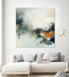 Transition by Roland Benoît on GIANT ART - orange abstract transparence