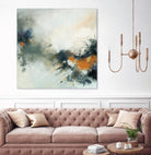 Transition by Roland Benoît on GIANT ART - orange abstract transparence