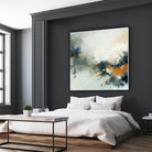 Transition by Roland Benoît on GIANT ART - orange abstract transparence