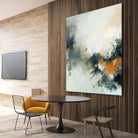 Transition by Roland Benoît on GIANT ART - orange abstract transparence