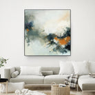 Transition by Roland Benoît on GIANT ART - orange abstract transparence