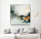 Transition by Roland Benoît on GIANT ART - orange abstract transparence