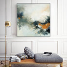 Transition by Roland Benoît on GIANT ART - orange abstract transparence