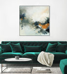 Transition by Roland Benoît on GIANT ART - orange abstract transparence