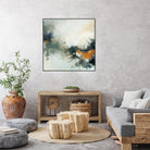 Transition by Roland Benoît on GIANT ART - orange abstract transparence