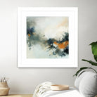 Transition by Roland Benoît on GIANT ART - orange abstract transparence