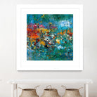Carpe Diem 1 by Diane Lambin on GIANT ART - orange abstract fleurs abstraites