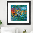 Carpe Diem 1 by Diane Lambin on GIANT ART - orange abstract fleurs abstraites