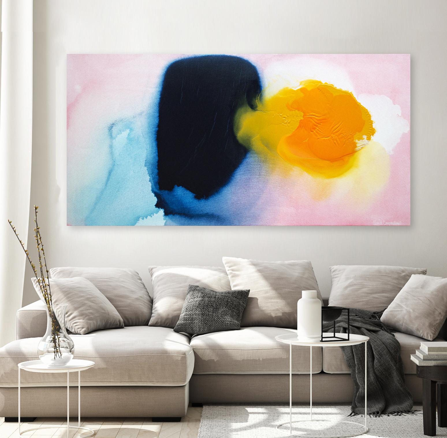 Flash by Claire Desjardins on GIANT ART - pink abstract