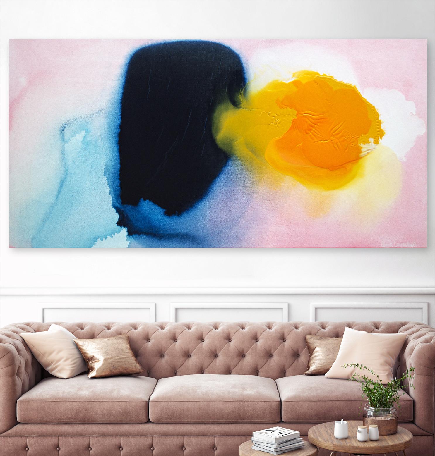 Flash by Claire Desjardins on GIANT ART - pink abstract