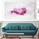 Hues of Quinacridone Violet by Claire Desjardins on GIANT ART - white abstract
