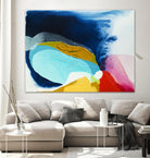 Maya IV by Claire Desjardins on GIANT ART - red abstract transparence