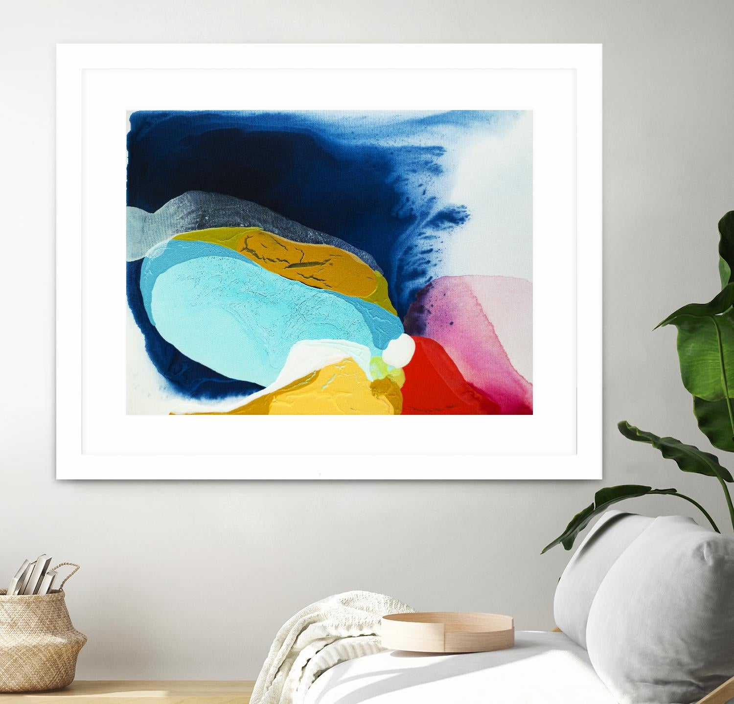 Maya IV by Claire Desjardins on GIANT ART - red abstract artistes du québec