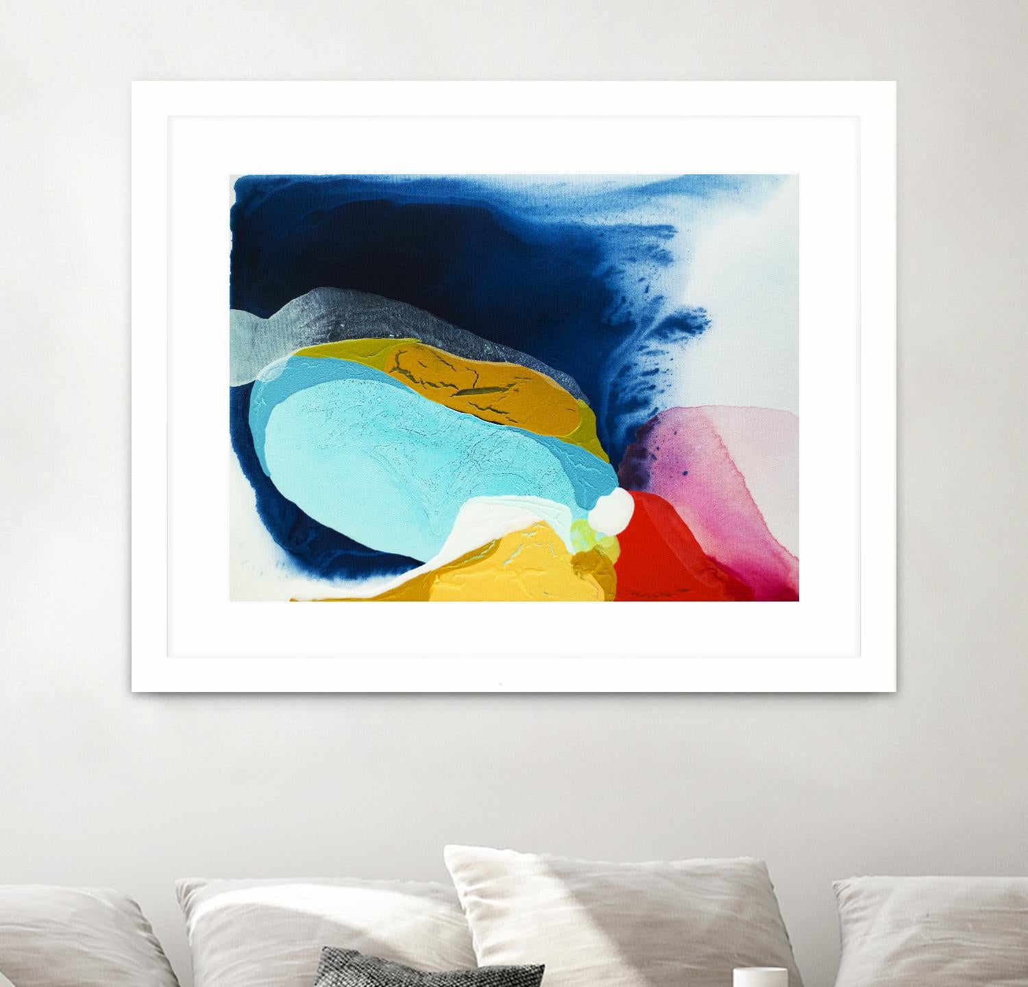 Maya IV by Claire Desjardins on GIANT ART - red abstract artistes du québec