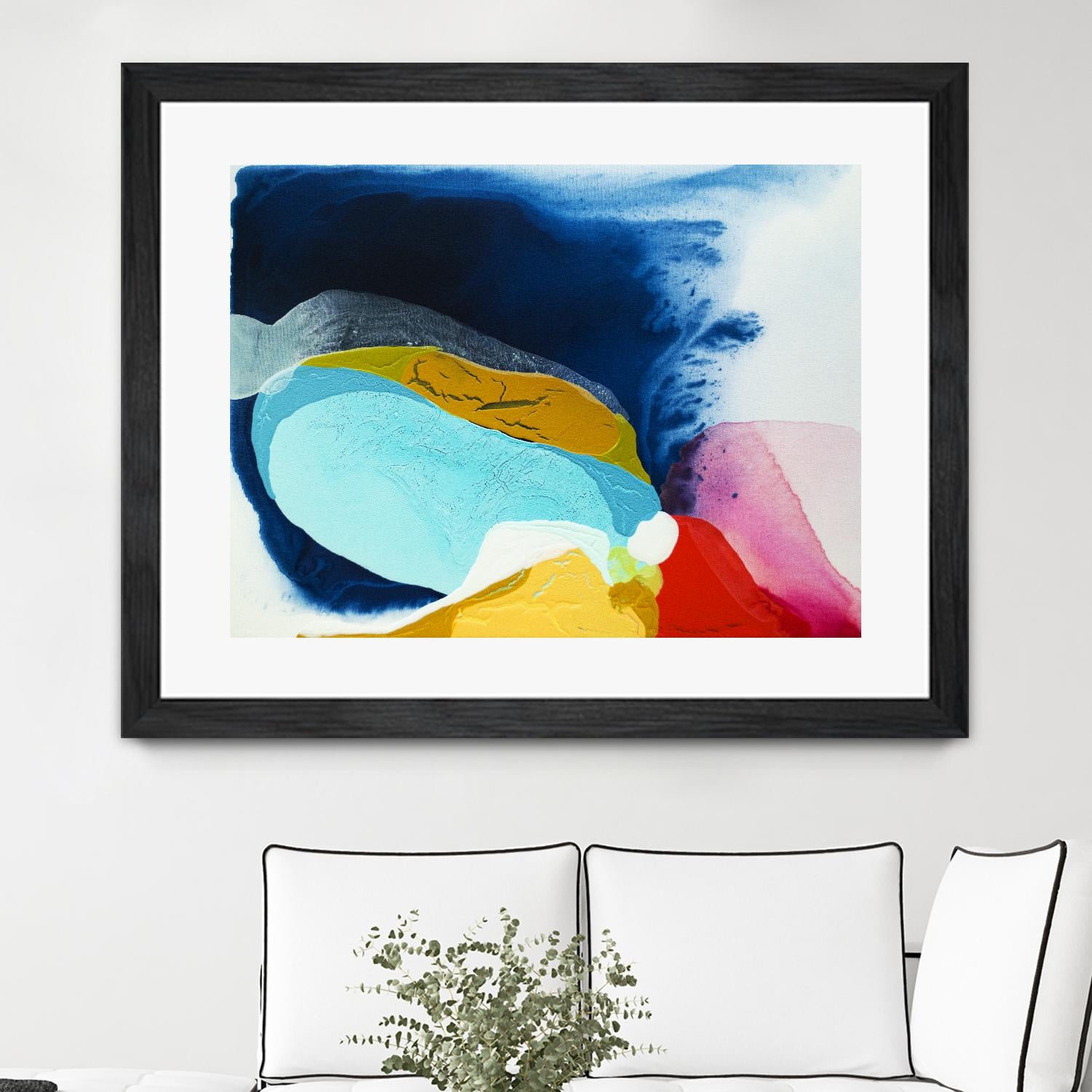 Maya IV by Claire Desjardins on GIANT ART - red abstract artistes du québec