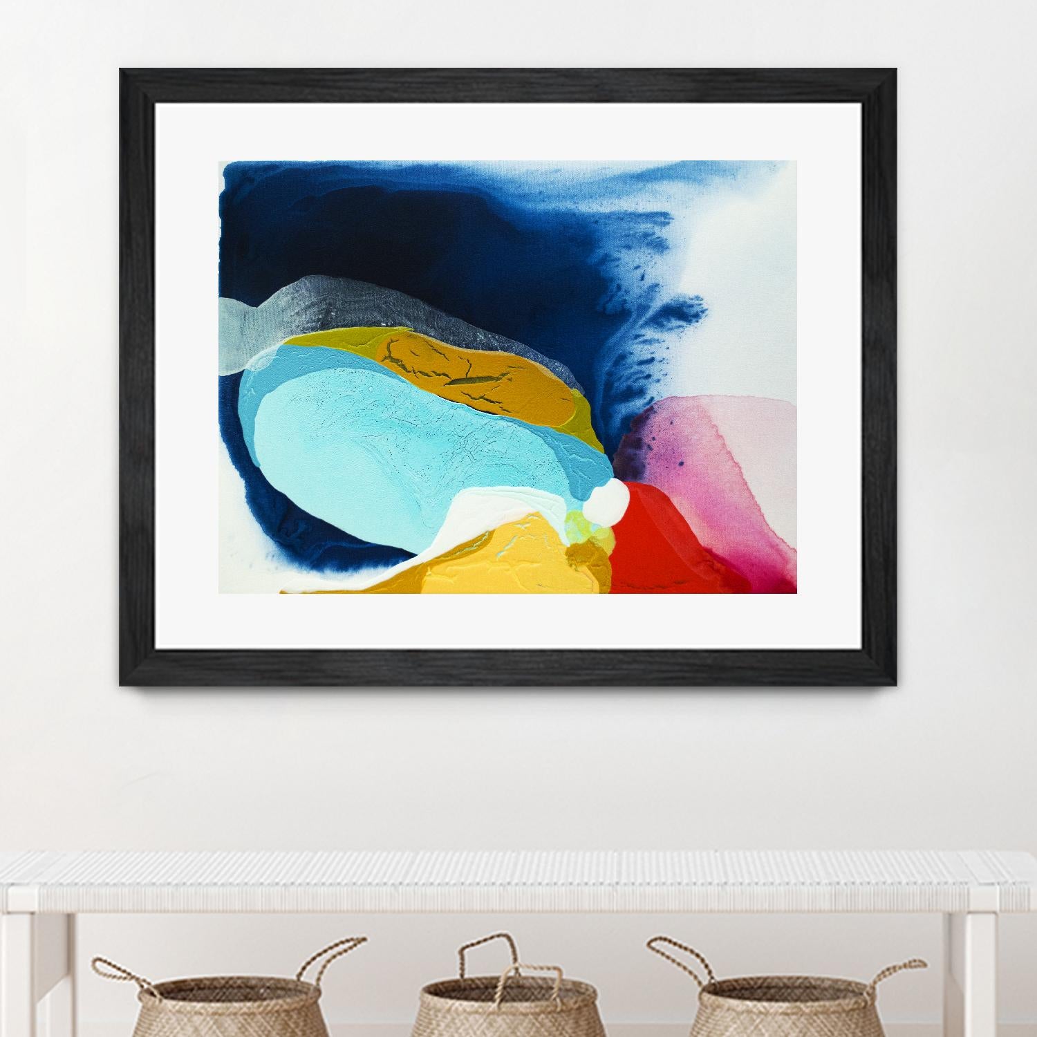 Maya IV by Claire Desjardins on GIANT ART - red abstract artistes du québec