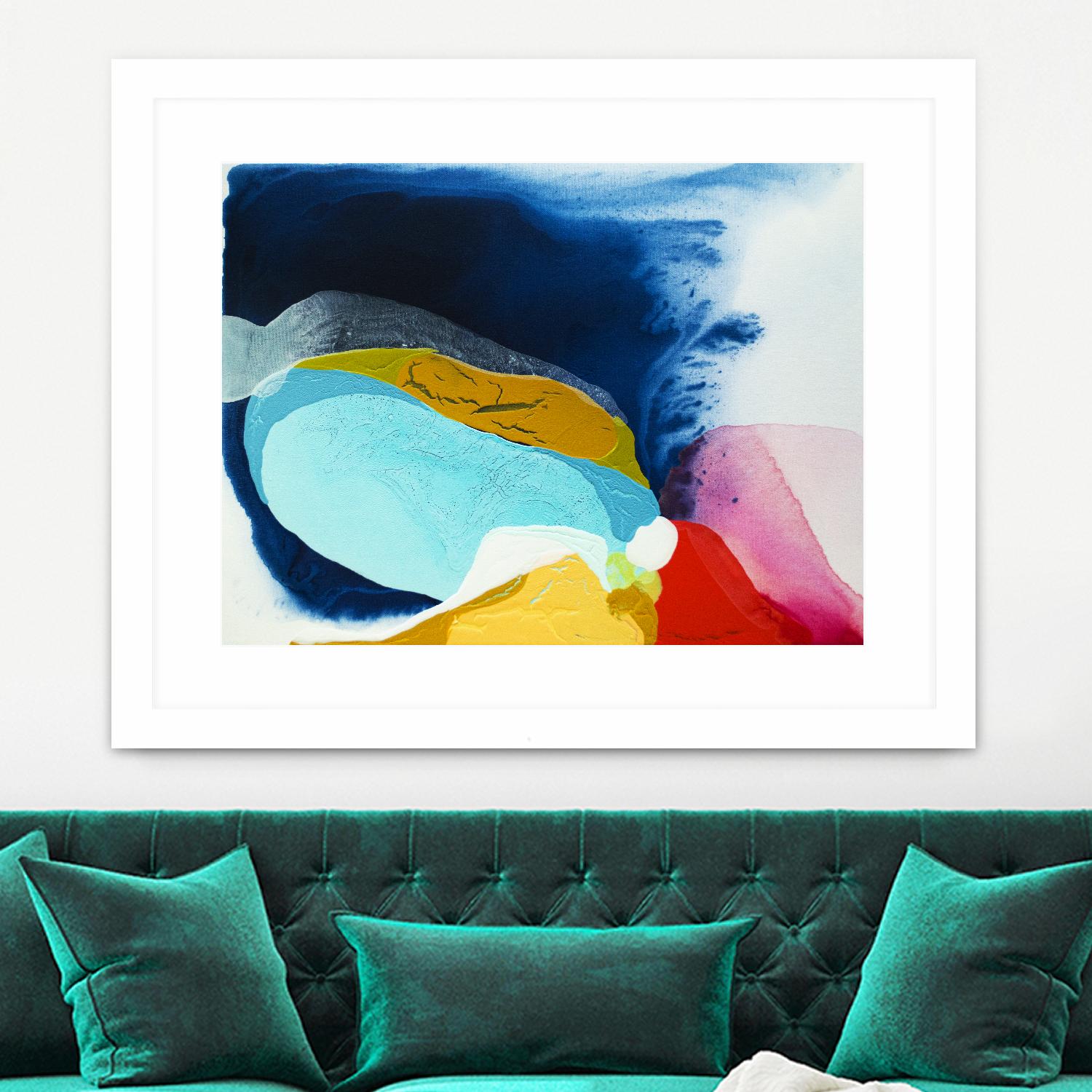 Maya IV by Claire Desjardins on GIANT ART - red abstract artistes du québec