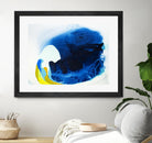 Maya V by Claire Desjardins on GIANT ART - blue abstract transparence