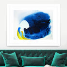 Maya V by Claire Desjardins on GIANT ART - blue abstract transparence