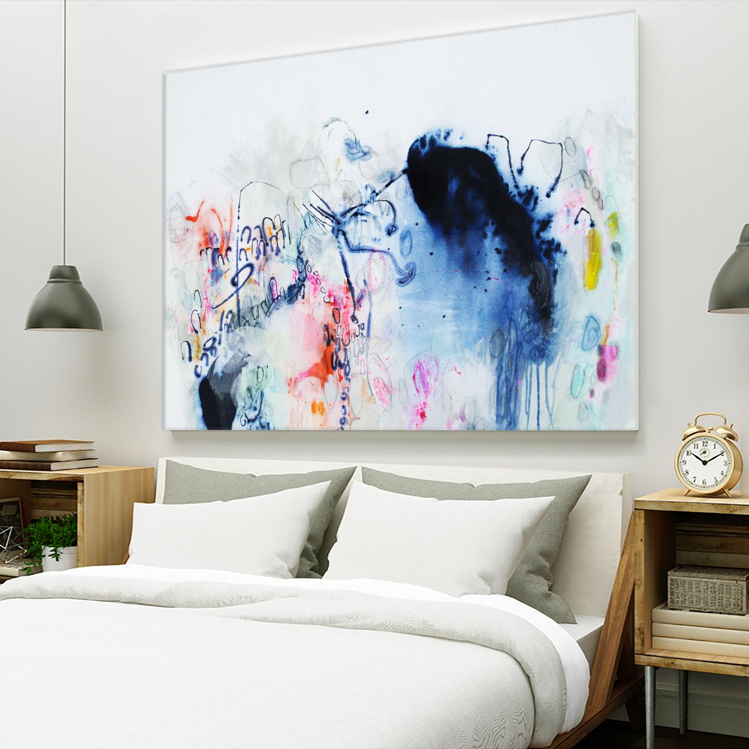 The secrets we keep by Claire Desjardins on GIANT ART - pink abstract