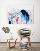 The secrets we keep by Claire Desjardins on GIANT ART - pink abstract