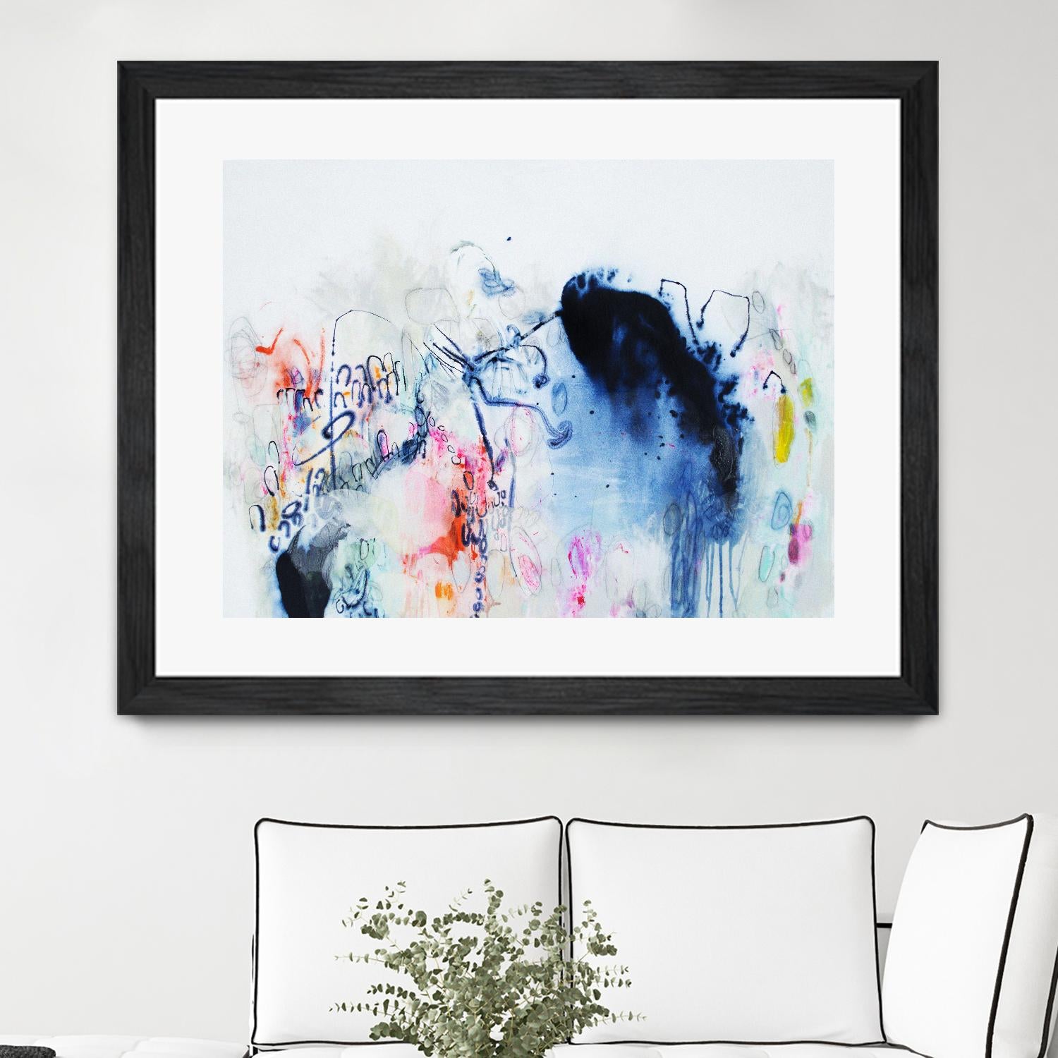 The secrets we keep by Claire Desjardins on GIANT ART - pink abstract