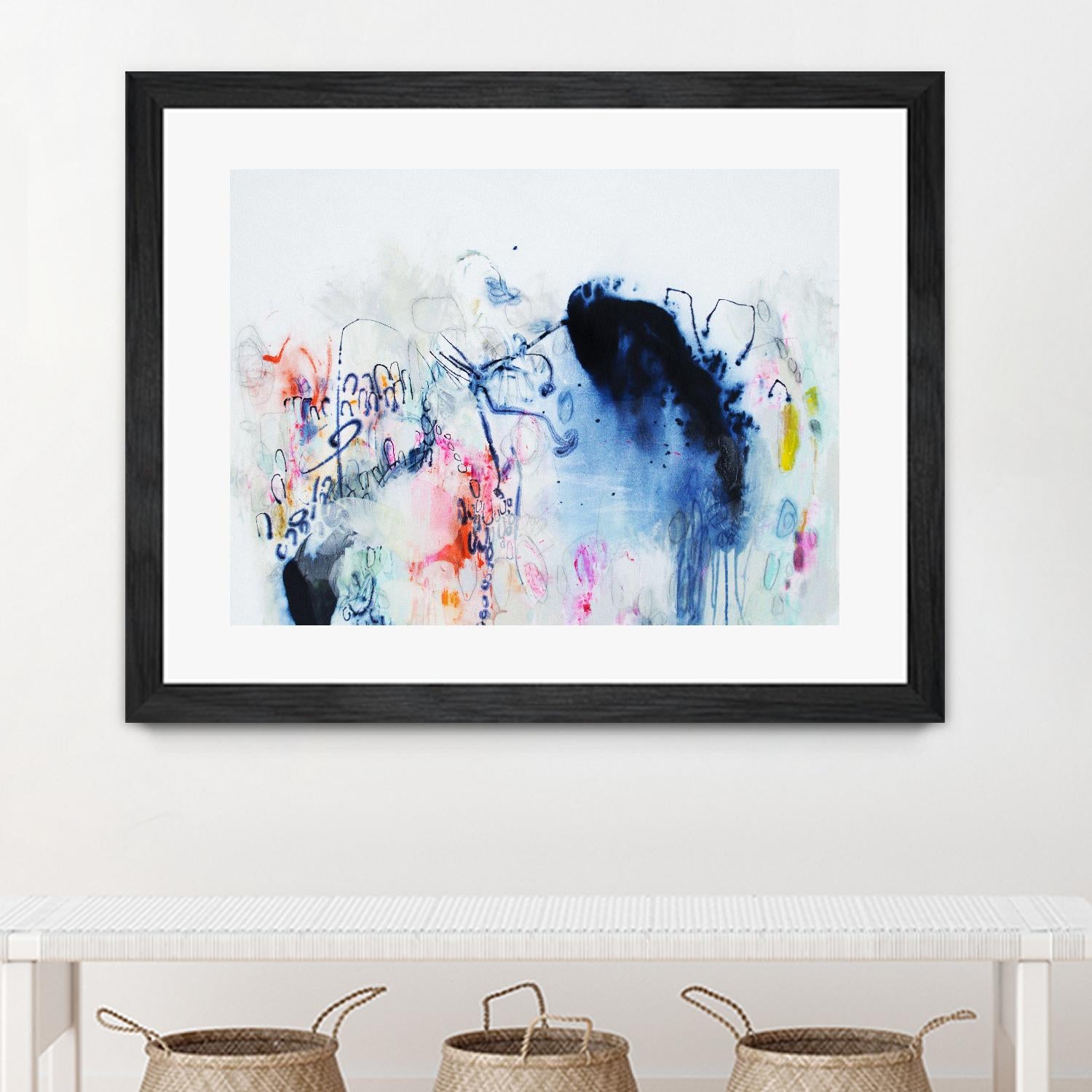 The secrets we keep by Claire Desjardins on GIANT ART - pink abstract