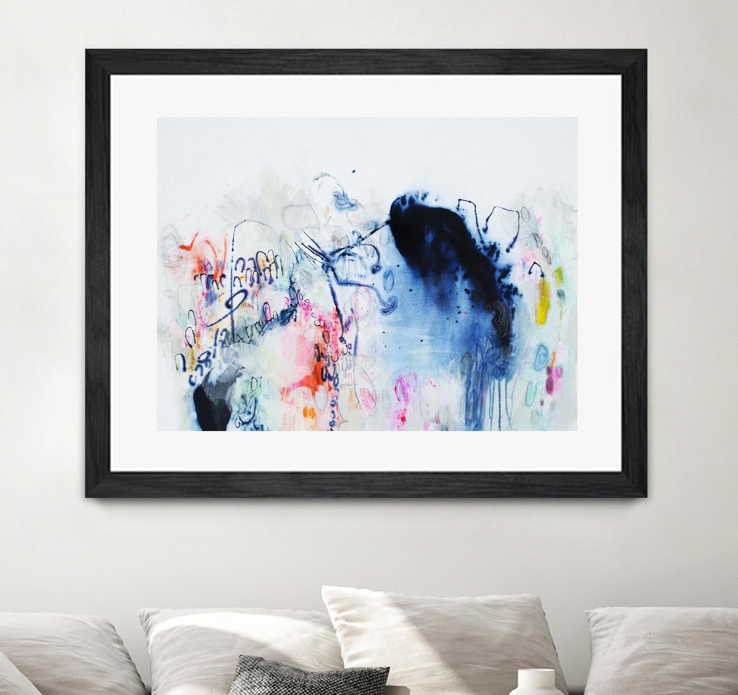 The secrets we keep by Claire Desjardins on GIANT ART - pink abstract