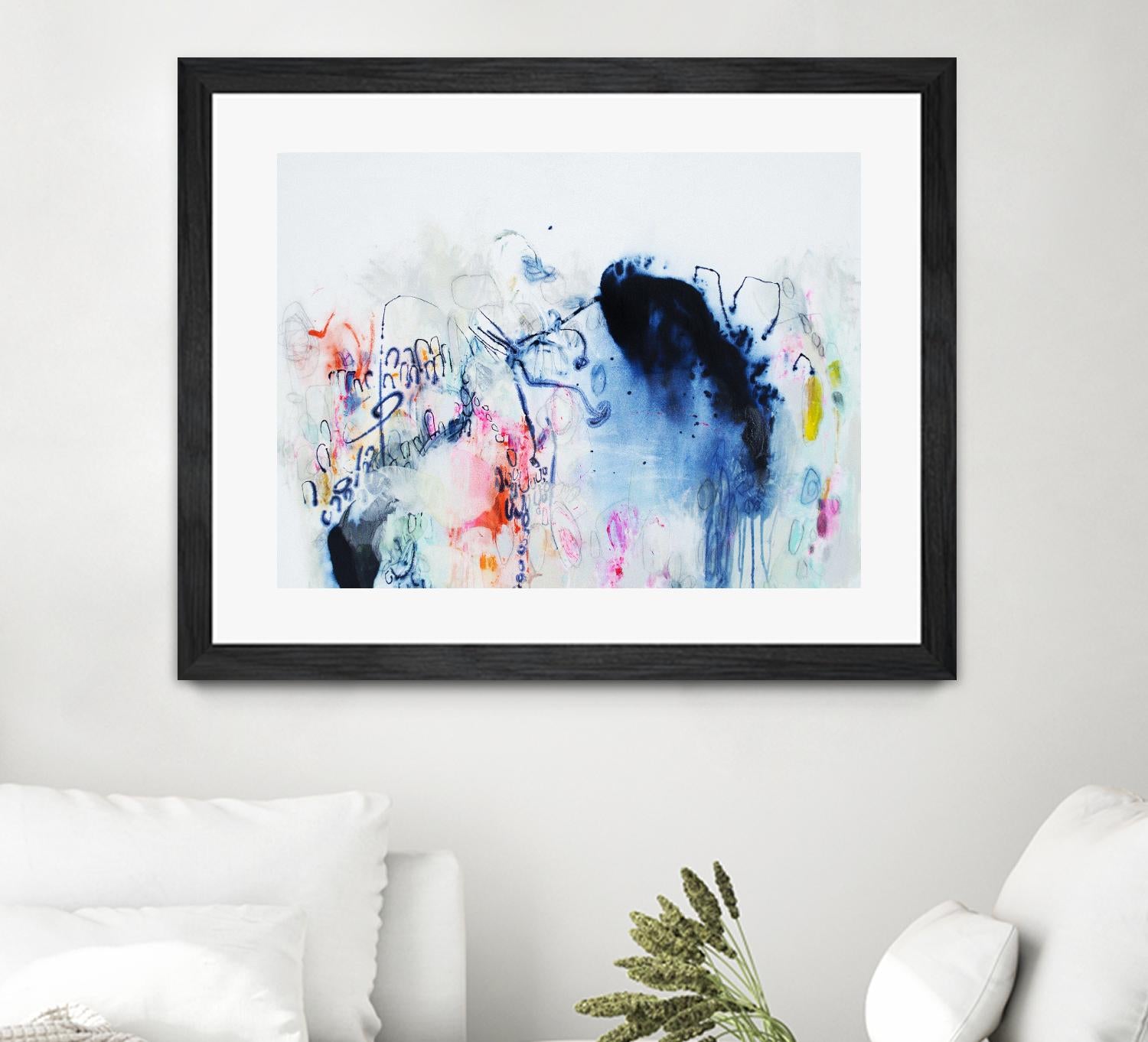 The secrets we keep by Claire Desjardins on GIANT ART - pink abstract