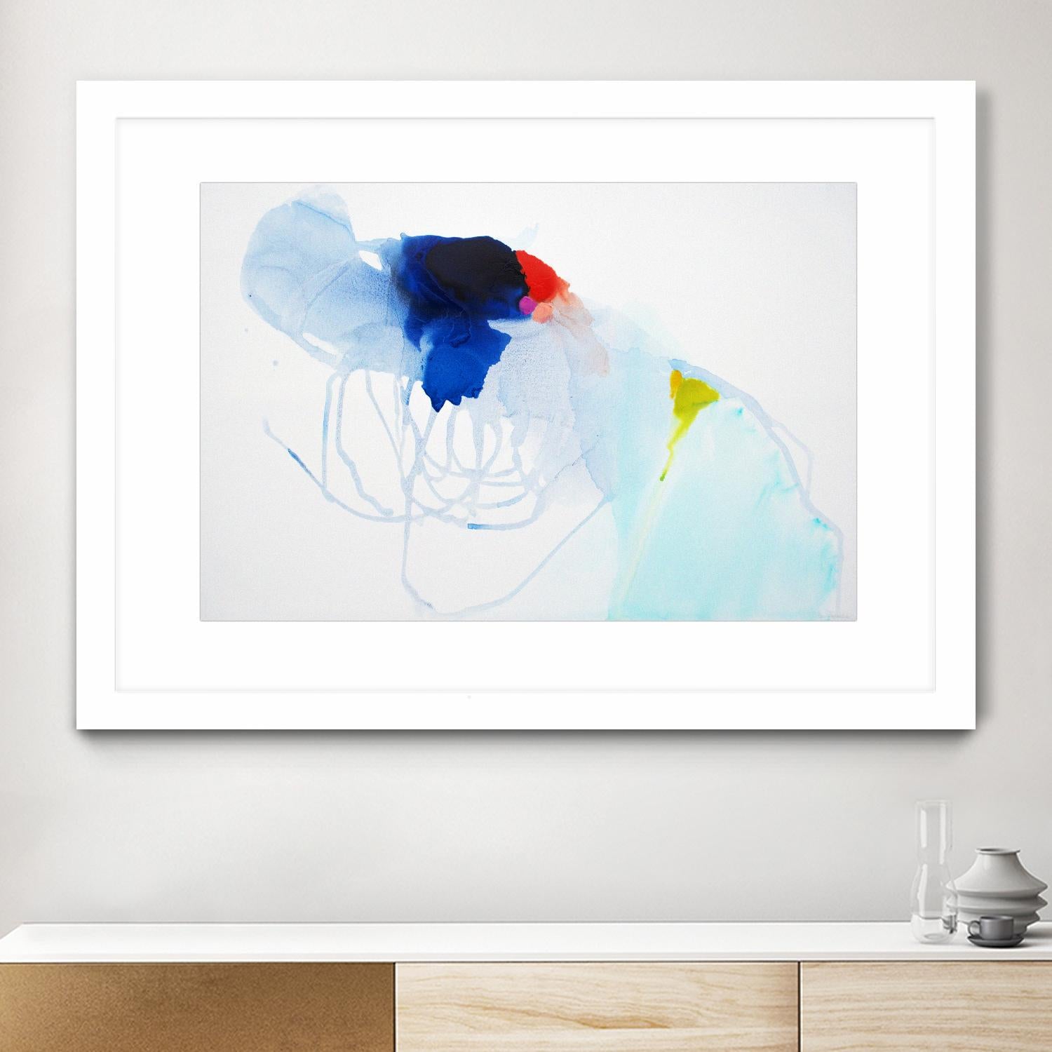 Backstage by Claire Desjardins on GIANT ART - white abstract artistes du québec