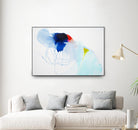 Backstage by Claire Desjardins on GIANT ART - white abstract légereté