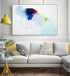 Backstage by Claire Desjardins on GIANT ART - white abstract légereté