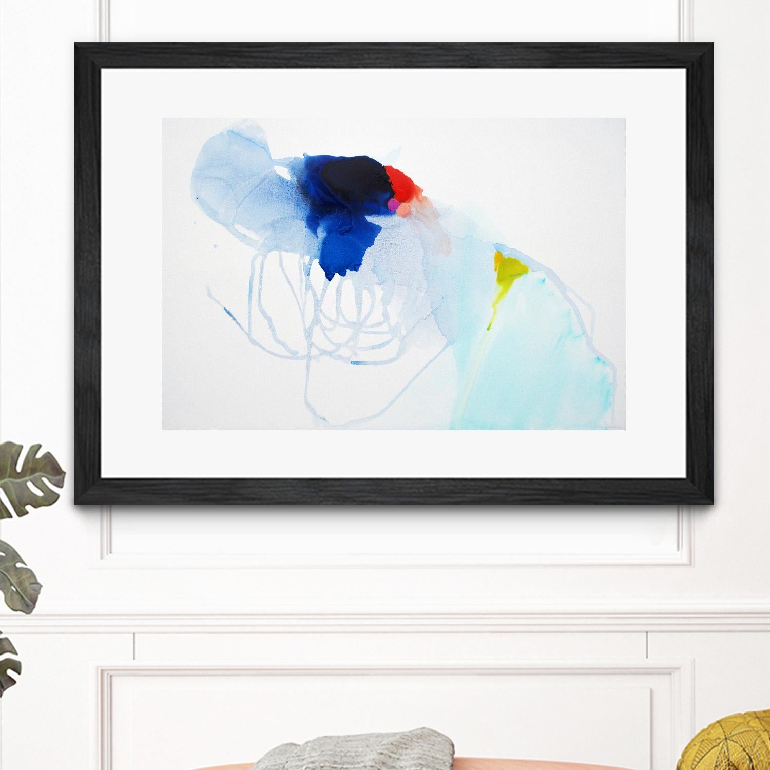 Backstage by Claire Desjardins on GIANT ART - white abstract artistes du québec