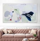 Breathe by Claire Desjardins on GIANT ART - blue abstract