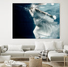 Approach by Peter Morneau on GIANT ART - white figurative ballerina
