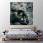 Float 2 by Peter Morneau on GIANT ART - black figurative ballerine