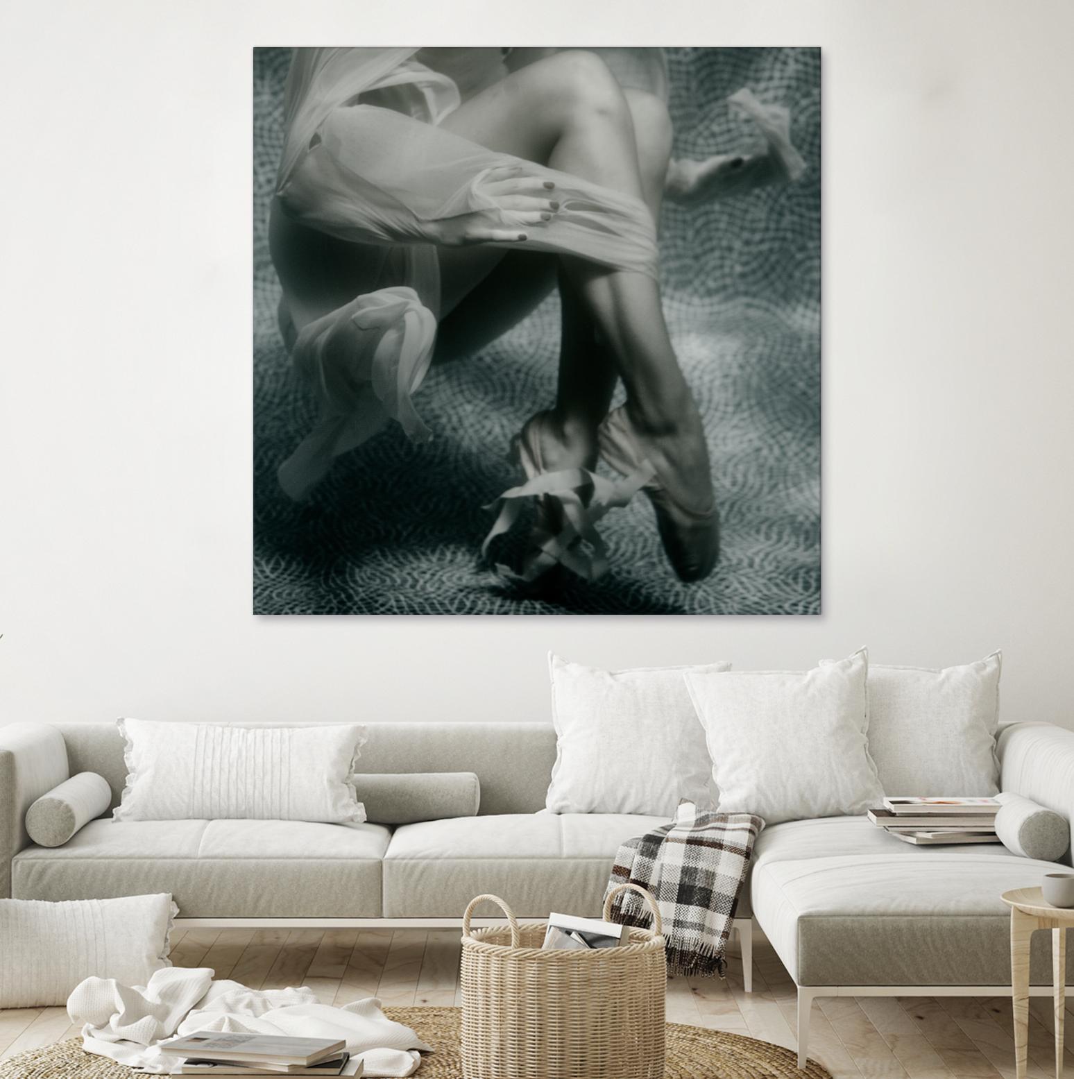 Float 2 by Peter Morneau on GIANT ART - black figurative ballerine