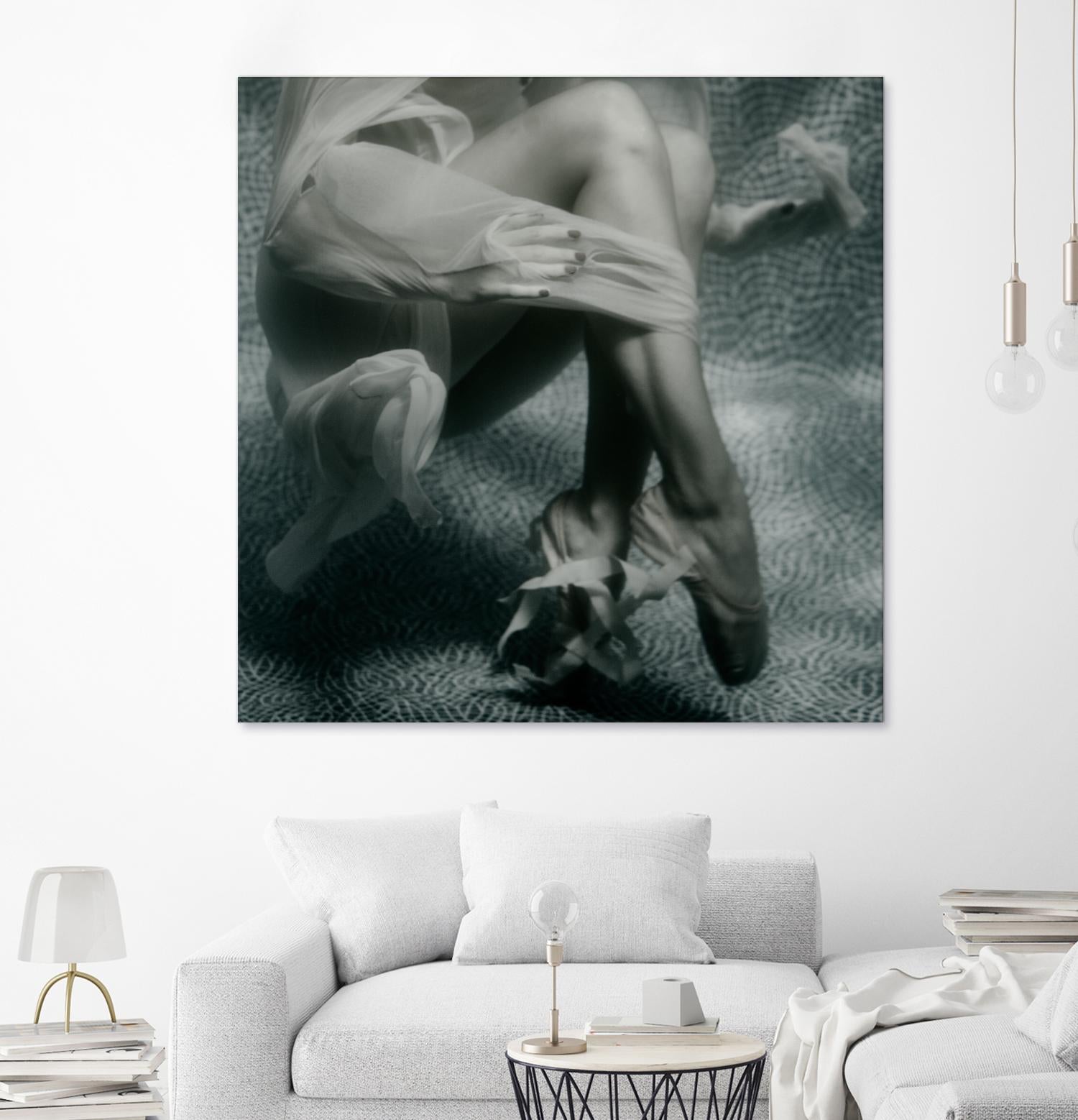 Float 2 by Peter Morneau on GIANT ART - black figurative ballerine