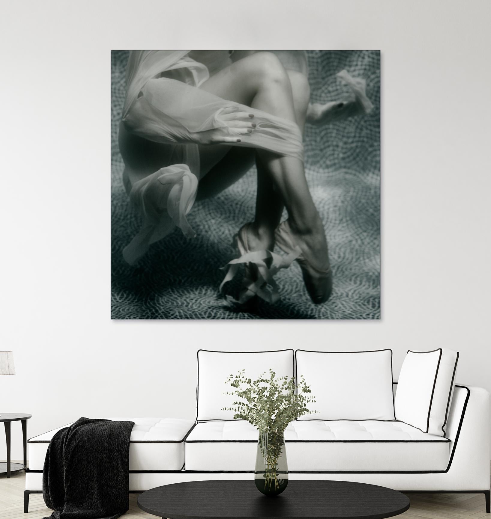 Float 2 by Peter Morneau on GIANT ART - black figurative ballerine