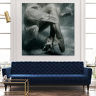 Float 2 by Peter Morneau on GIANT ART - black figurative ballerine