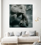 Float 2 by Peter Morneau on GIANT ART - black figurative ballerine