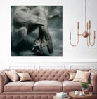 Float 2 by Peter Morneau on GIANT ART - black figurative ballerine