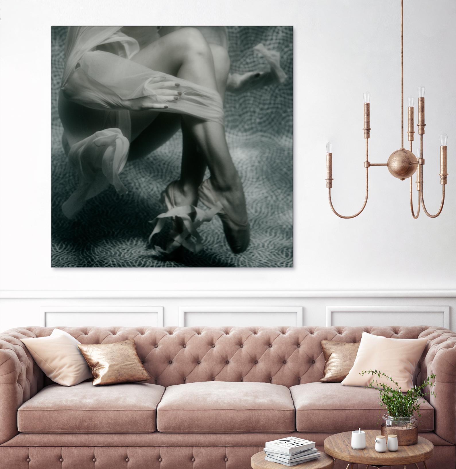 Float 2 by Peter Morneau on GIANT ART - black figurative ballerine